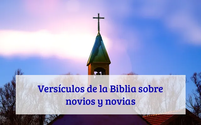 Versículos de la Biblia sobre novios y novias